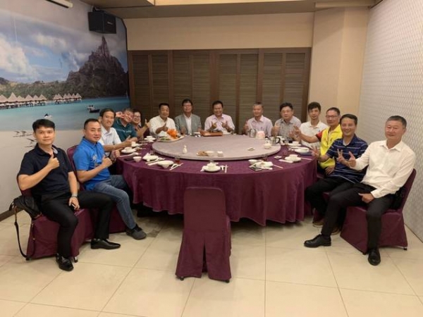 109年8月3日新北市不動產仲介經紀商業同業公會張世芳理事長來訪